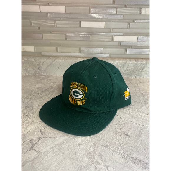 Vintage Green Bay Packers Central Division Champs Hat - Picture 1 of 9